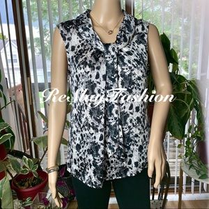 ⭐️Kasper Separates Printed Sleeveless Top (M)⭐️